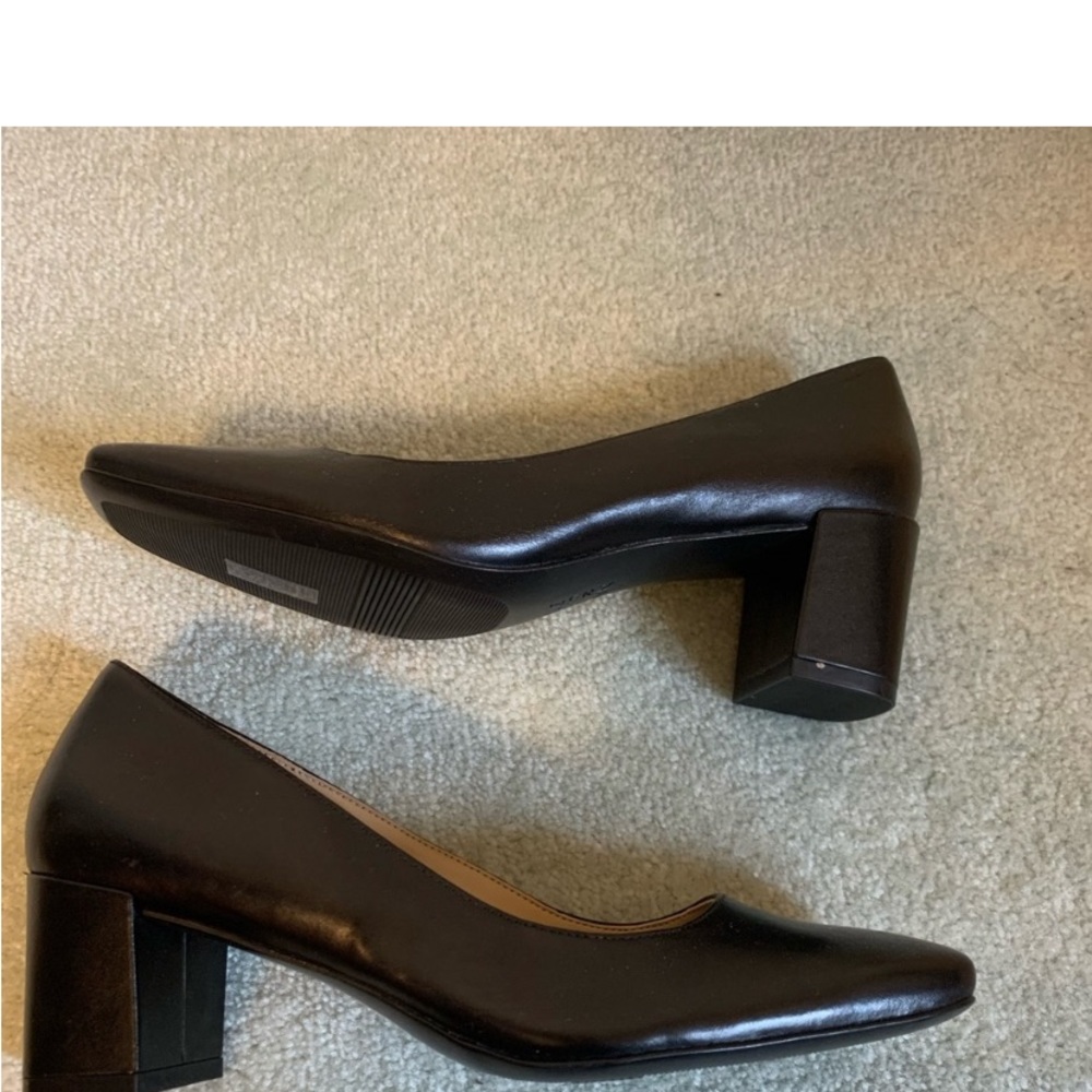 NATURALIZER KARINA Black Leather pump-size 7-Brand new without box - Picture 6 of 12